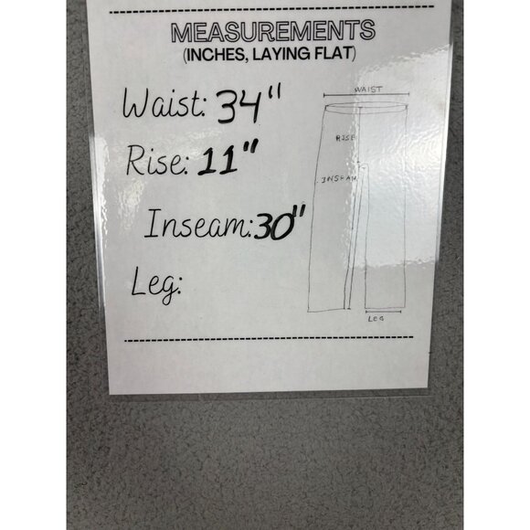 Roxy Women's Mid-Rise Straight Leg Corduroy Pants Size 32 Parchment NWT's. - Picture 8 of 8